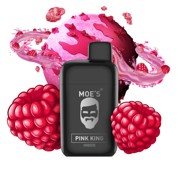 Moes Vape: Pink King - Nikotin 17 mg