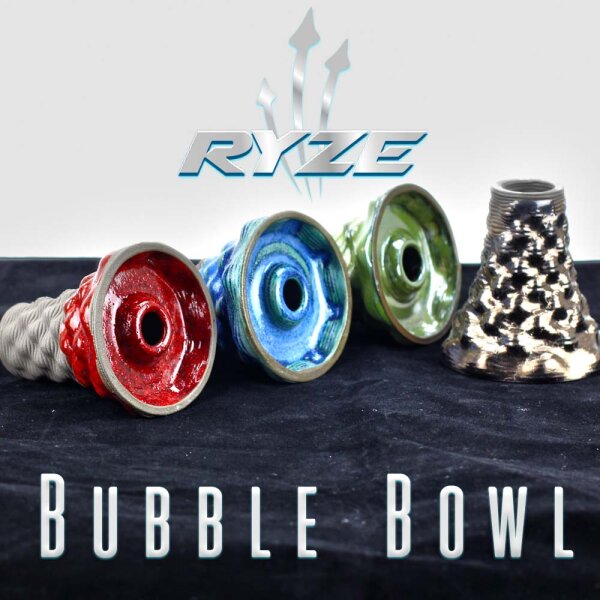 Ryze | Bubble Bowl | Blau | 3D-Druck gefertigtes Phunnel