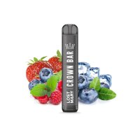 Crown Bar | Blueberry Raspberry | 600 Züge - Nikoton...