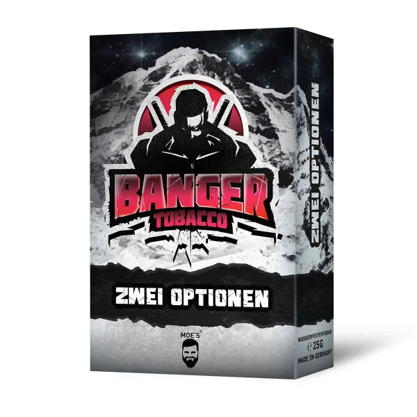 Banger Tobacco | Zwei Optionen | 25g