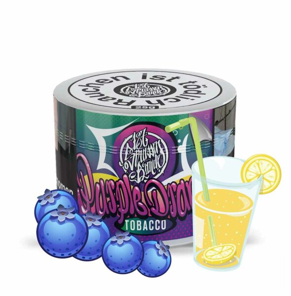 187 Strassenbande Shisha Tabak - Purple Drank 25g