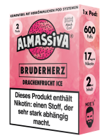 Almassiva Pod | Bruderherz | Nikotinhaltig 17mg | 2er Pack