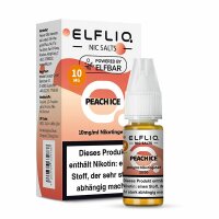 ELFLIQ by Elf Bar | Peach Ice | Liquid | Nikotin 10 mg/ml