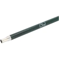 AO | Carbon Mundstück | Edelstahl V2A | Schwarz Grün