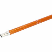 AO | Carbon Mundstück | Edelstahl V2A | Orange