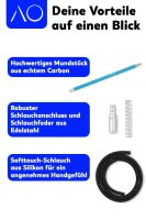 AO | Carbon Schlauchset 18/8 | Hellblau