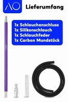 AO | Carbon Schlauchset 18/8 | Lila