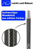 AO | Carbon Schlauchset 18/8 | Schwarz Gold