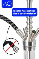 AO | Carbon Schlauchset 18/8 | Schwarz Gold