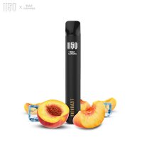 1150 Vape by Raf Camora | ANTHRAZIT - Peach Ice | Einweg...